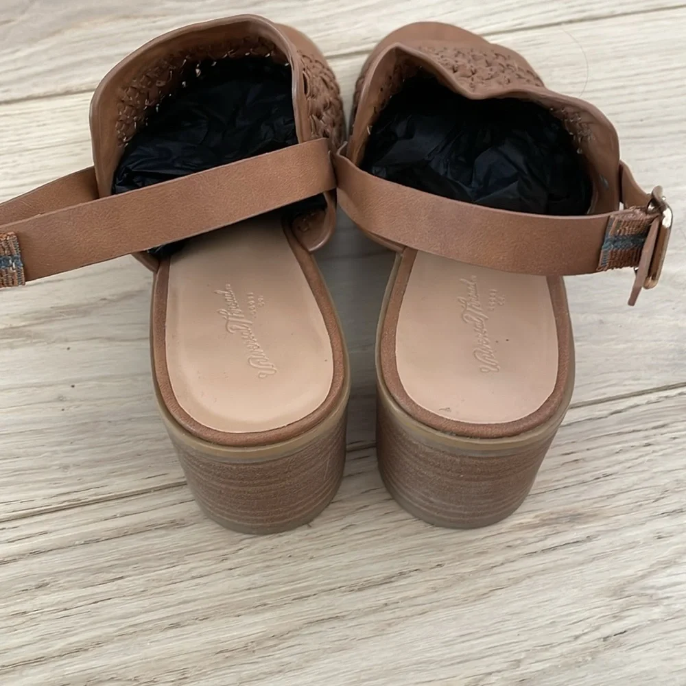 Universal Thread boho woven heeled sandals